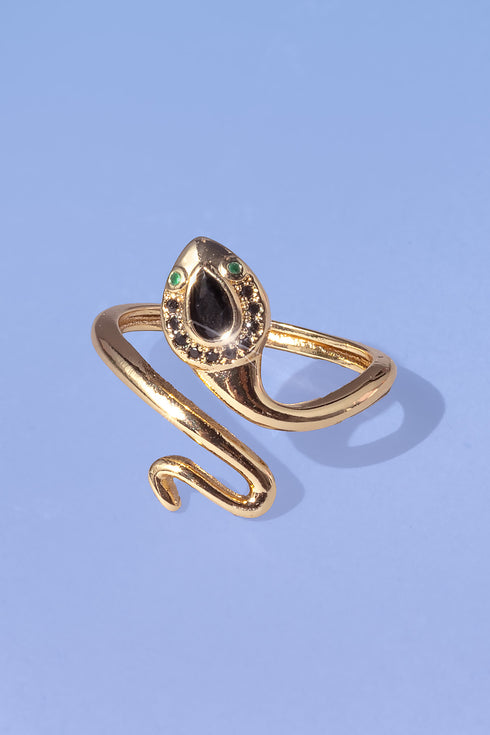 Cobra Head Wrap Ring